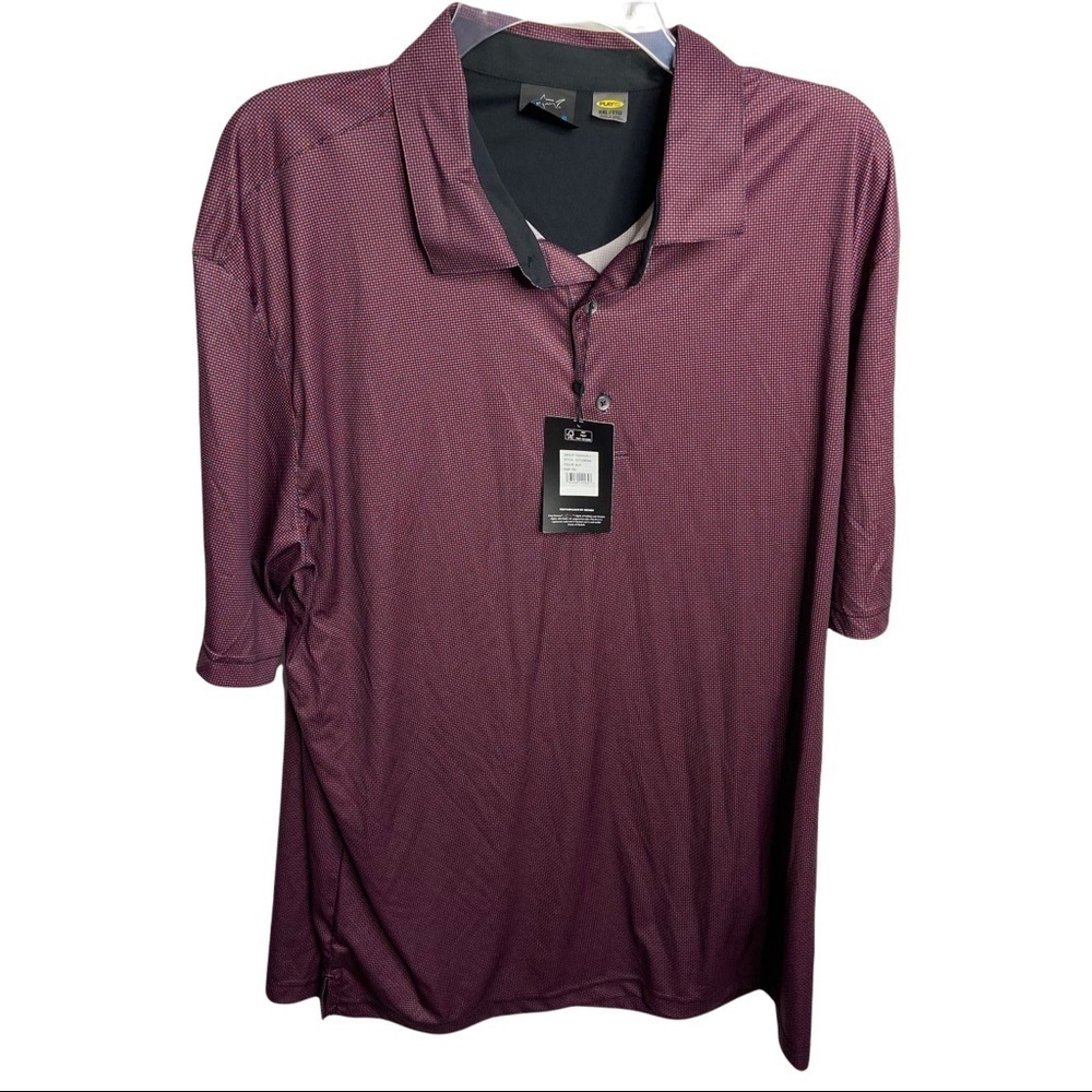NWT Greg Norman Size XXL QBE Golf Shootout Polo Shirt